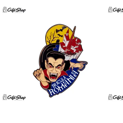 Mgs195-magnet frigider dracula romania
